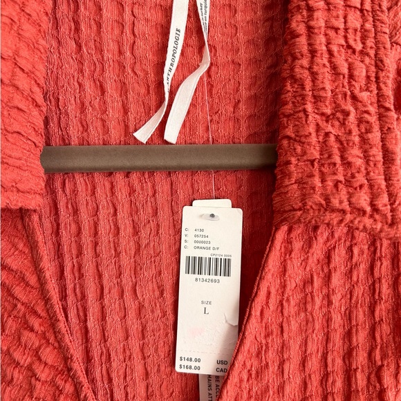 By Anthropologie Waffle Wrap Dress - Picture 6 of 12